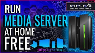 How to install and Run Jellyfin media server at home from basic to advanced level.