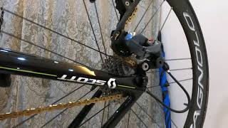 Shimano R8000 + KMC X11SL + campagnolo super record Cassette