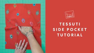 Tessuti Side Pocket Tutorial