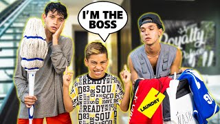 FERRAN Stays HOME ALONE With LUCAS And MARCUS! (BAD IDEA) | The Royalty Family