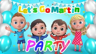 Letsgomartin Party! and More Kid Song ABCkidtv