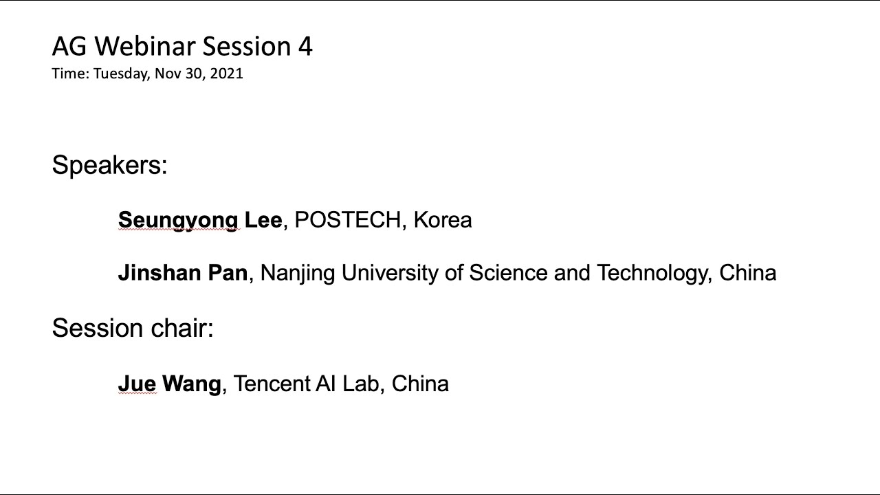 Asiagraphics Webinar Session 4 Youtube