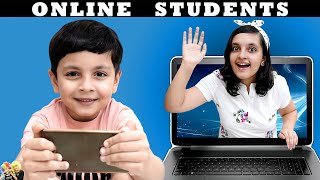 ONLINE STUDENTS | Comedy Video | Types of Students | Aayu and Pihu Show