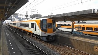 近鉄特急 新旧ACE重連編成 富吉駅通過 名古屋行き 22000系電車