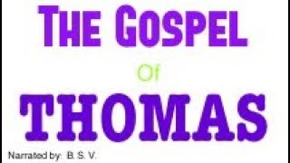 The Gospel of Thomas Audiobook Unabridged Male Voice