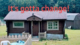 Watch! Cabin Renovation Part 1 #remodel #tinyhouse #farm #tinyhouse