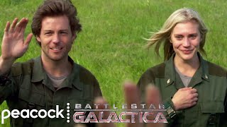 Battlestar Galactica | Starbuck and Lee's Last Goodbye
