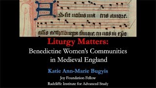 Liturgy Matters | Katie Bugyis || Radcliffe Institute