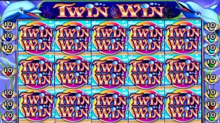 ★★JACKPOT HANDPAY★★$3000 BETS★★TWIN WIN HIGH LIMIT SLOT MACHINE BUENO DINERO MUSEUM SLOTS IGT