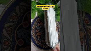 How to make chocolate cake dessert recipe without oven #shorts