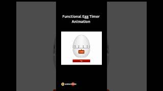Functional Egg Timer Animation || #animation #css #coding #developer