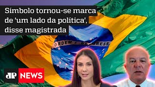 Motta e Amanda comentam sobre juíza que quer proibir bandeira do Brasil em propaganda eleitoral
