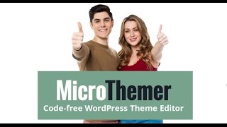 Microthemer IN ACTION Quick Start Tutorial