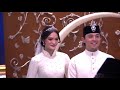 Royal Wedding | Tengku Muhammad & Tengku Natasya Meninggal Balai Mahkota Selepas Adat Akad Nikah