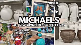 MICHAELS SUMMER SHOP WITH ME 2026 + Amazing Fall Finds😮