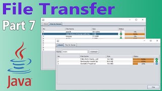 File Transfer - Java Socket Programming ( Part 7 )