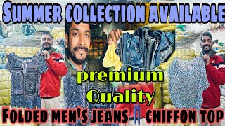 👖 Jeans Folded A+++#जींस पैंट फोल्डेड आ ग‌ए #Chiffon Top#7908188433#Summer Clothes#Panipat Clothes#