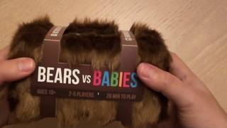 Bears vs Babies Card/Board Game Unboxing (Furry Box)