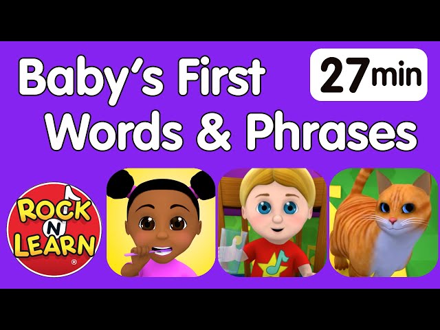 Babys First Words Useful Phrases | When Will My Toddler Speak? - Videos ...