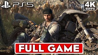 DAYS GONE Gameplay Walkthrough FULL GAME [4K 60FPS PS5] - No Commentary