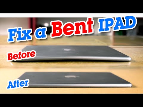 Is a bent iPad dangerous?