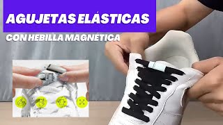 AGUEJETAS ELÁSTICAS CON HEBILLA MAGNÉTICA🧲 | MS HOMETECH®️