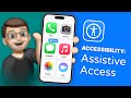 Simplify and Reduce Clutter on your iPhone with Assistive Access (Complete Tutorial)