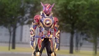 【ガンバライジング】メモリアルバースト　仮面ライダーエボル　ラビットフォーム　BS5-047　スキャン演出　ラグやボヤけがあったらコメントでください