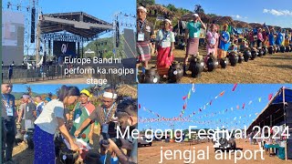 Me.gong Festival 2024 ni biaprang dingtangdingtang ka.lanirang dokanrang chu competition stage biap