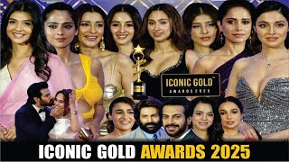 Iconic Gold Awards 2025 | Kartik Aaryan, Karanveer Mehra, Rupali Ganguly, Nushrat, Divya, Fardeen