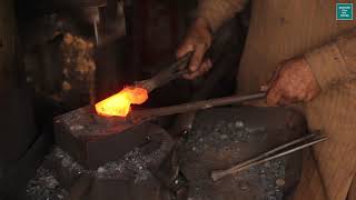 Blacksmithing - Forging an Axe Head - DIY Forging Press