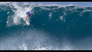 LUKE SWANSON ON A HECTIC WAVE AT THE BANZAI PIPELINE! | HOW DID HE PULL THAT ONE OFF?! | Oahu, HI.