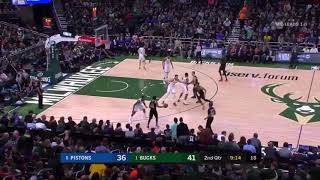 Giannis DESTROYS Thon Maker With Dunk and Block