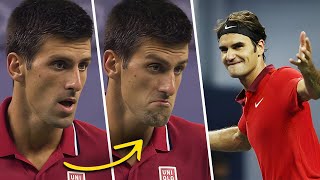 Not Even Djokovic Can Handle Federer's Most Brutal Attacking Tennis!