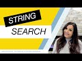 JavaScript Tutorial for Beginners Part 25: String Search Methods