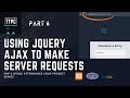 How to make PHP JQuery AJAX server requests | PHP Attendance CRUD #6