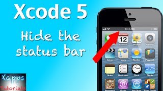Xcode 5 Tutorial | Hiding Status bar