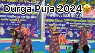 Beautiful dance // Durga Puja 2024 // Saraibil // @birdaoislary372 🤩