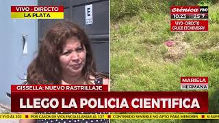 Caso Gissella: Encontraron una prenda en el rastrillaje