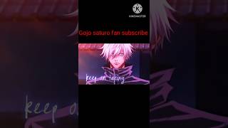 Yu to ashik he lakho mager sabse u cha he darja tera gojo edit #gojo #saturo #anime #shorts