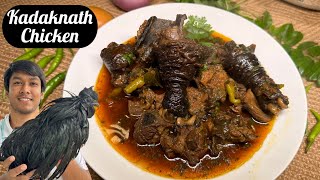 Kadaknath Chicken Curry - నాటు కోడి పులుసు - Kadaknath Chicken Recipe by Powerchef Pranav