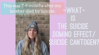 What Is The Suicide Domino Effect/ Suicide Contagion? #suicideprevention#grief#suicideawareness