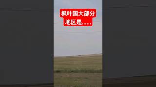 枫叶国大部分地区是荒原吗? #枫叶国 #短视频 #猪猪老公 #shortvideos #猫猫老婆 #kittywife #北美华人 #piggyhusband #海外华人 #short #抖音