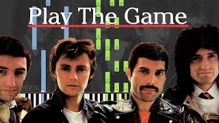 Queen - Play The Game Piano/Karaoke *FREE SHEET MUSIC IN DESC* (As Played by Freddie Mercury)