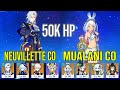 Neuvillette C0 Prototype Amber R5 & Mualani C0 Yaxche R5 Spiral AByss FLoor 12 Genshin Impact