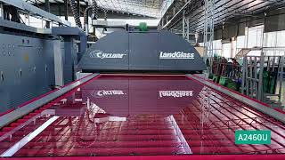 Cases of LandGlass Cyclone™ Series Glass Tempering Machine