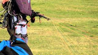 Paramotor starts in rotor