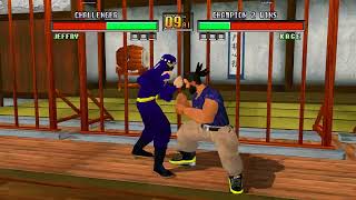 Virtua Fighter 3 Harpooneer vs jed VF3tb 4K 60FPS