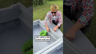 A foldable boat to go fishing in! 🛶🎣  -  🎥 masterfishes