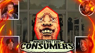 Gamers React to Night Of The Consumers "The Manager"